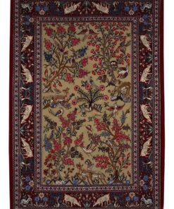 Qum Kork flora/fauna 159 x 108cm - 7968