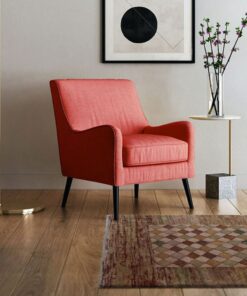 Alternative view of Tappeto moderno scacchi piccoli 168x125cm - 9856