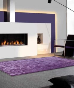 Tappeto velvet viola modern