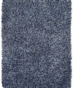 Tappeto Shaggy Azzurro 175x125cm - A0744